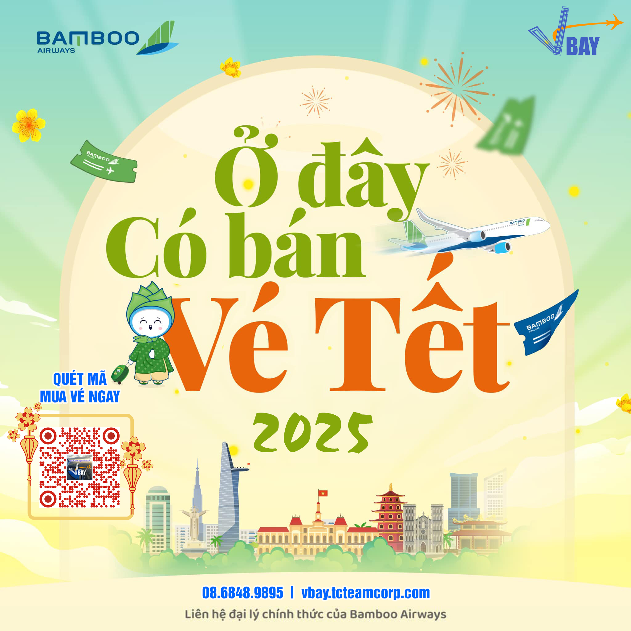 Bamboo Airways Chính Thức Mở Bán Vé Tết